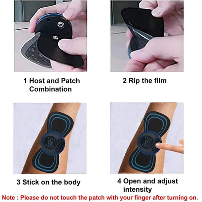 Mini Rechargeable Electric Massager for Shoulder,Arms,Legs,Back Pain for Men and Women