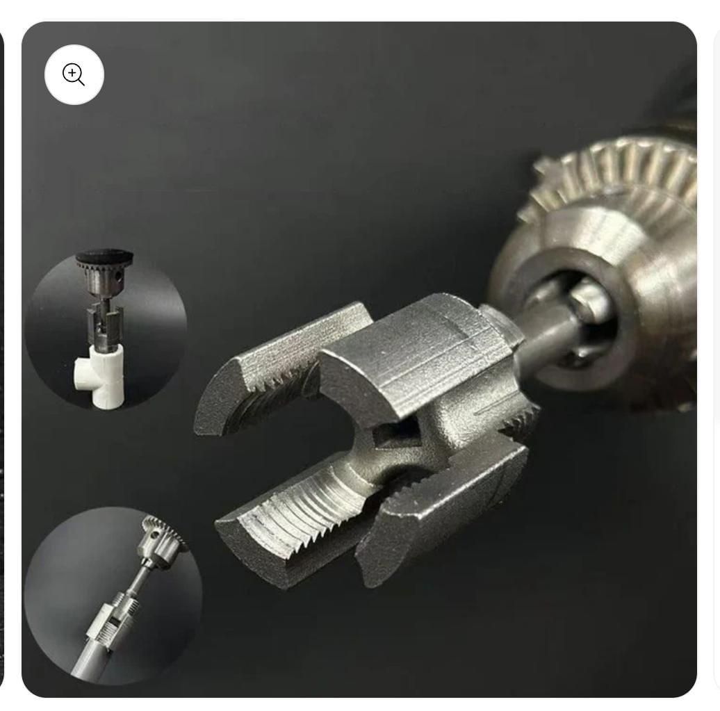 Electric Drill Tool Pipe Threading Opener